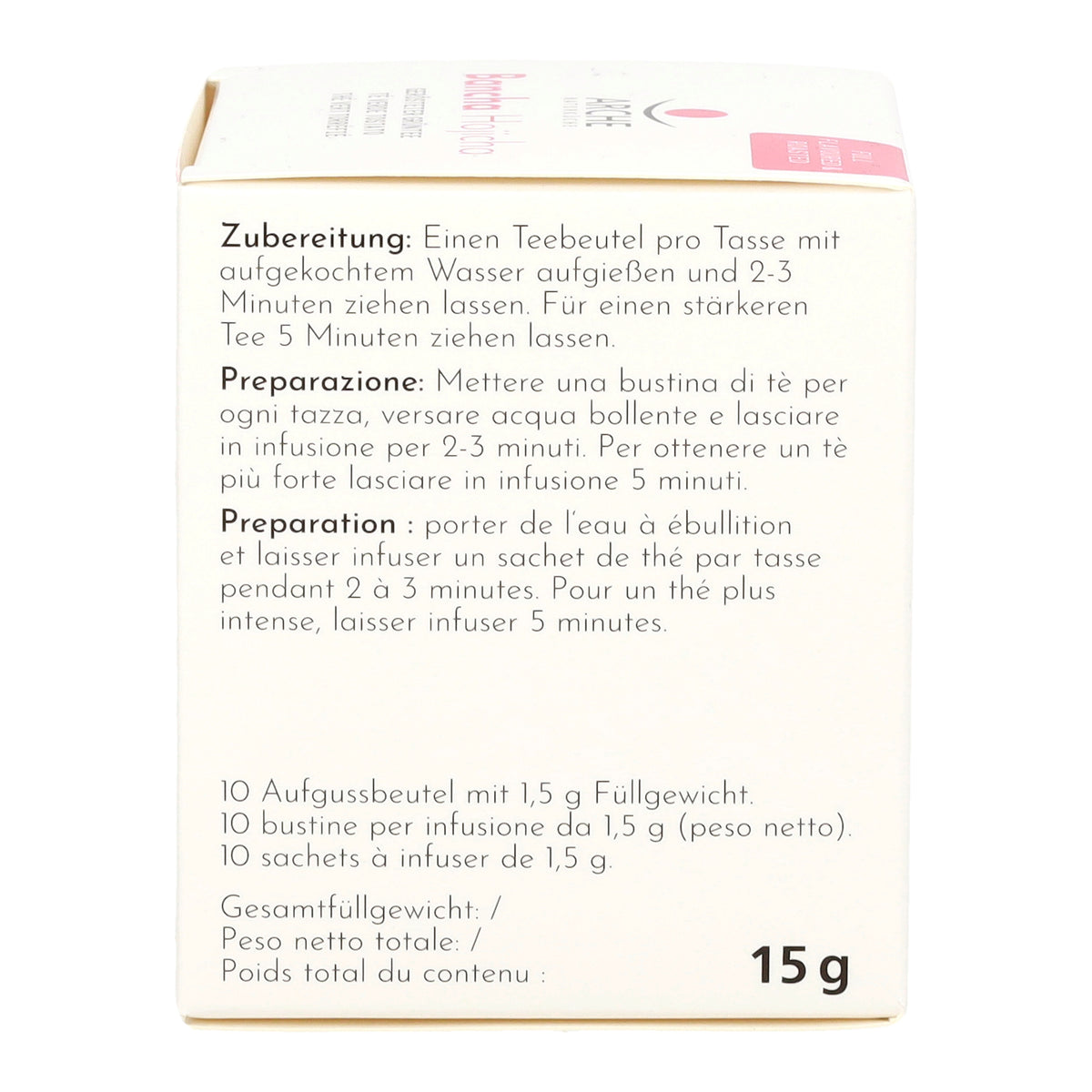 Bancha Tee im Aufgussbeutel 15 g