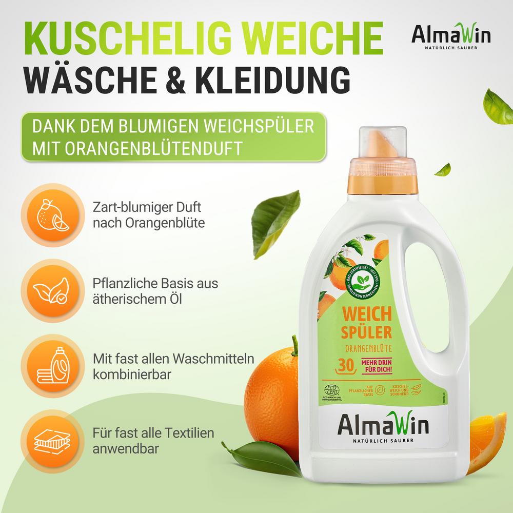 Weichspüler Orangenblüte 750 ml