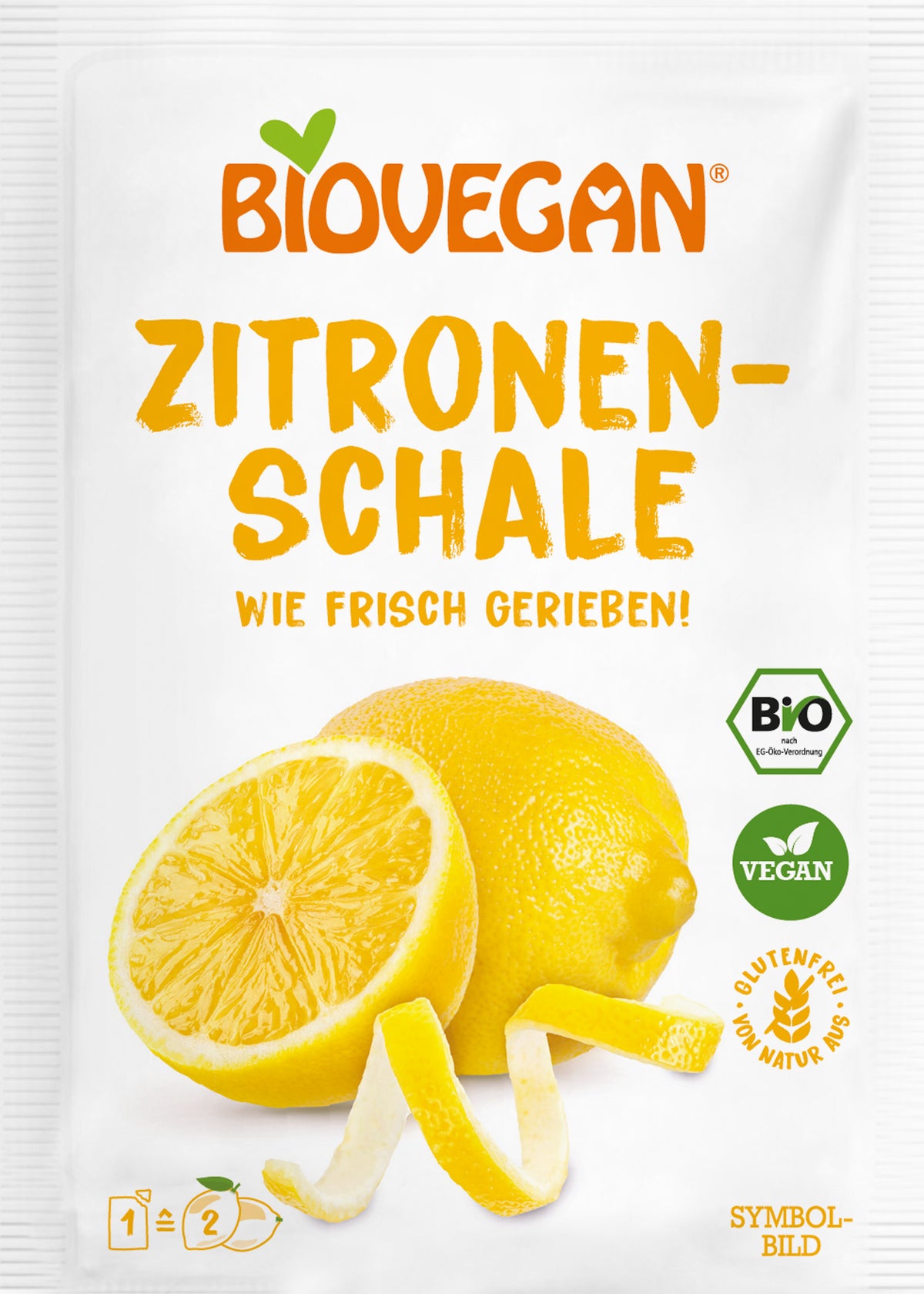 Zitronenschale gerieben 9 g