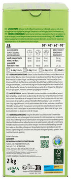 Vollwaschmittel 36 Waschgänge 2 kg