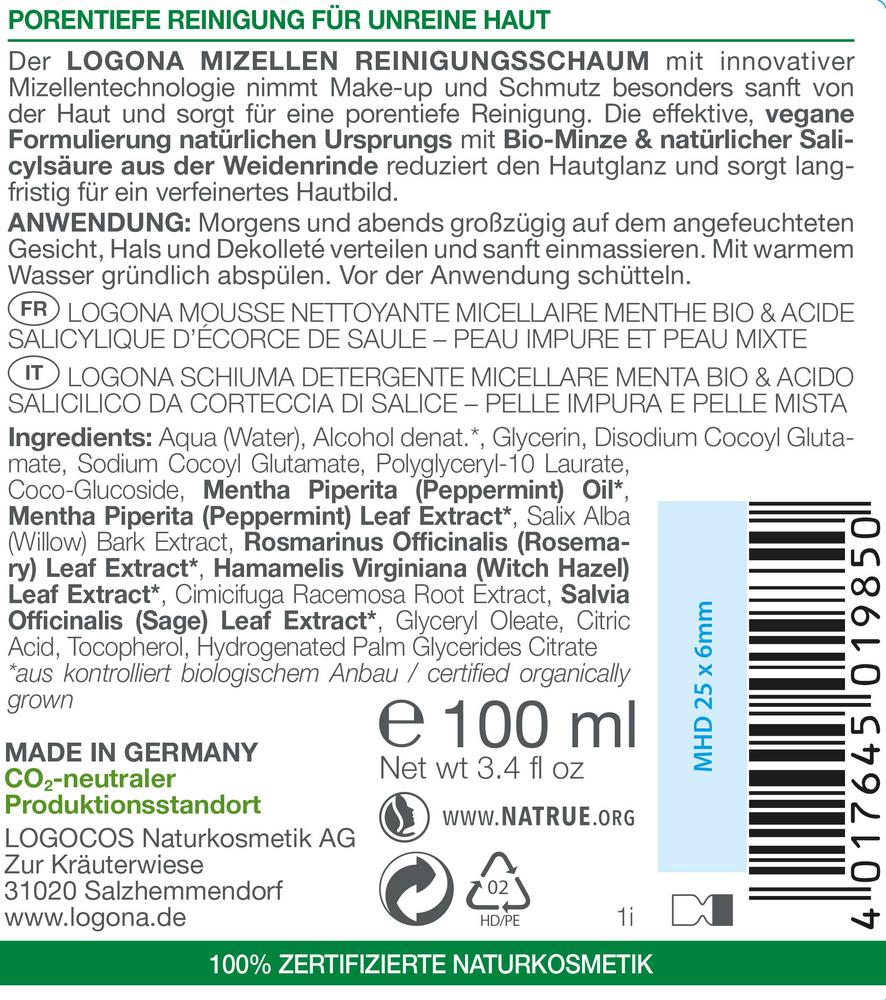 Purify Mizellen Reinigungsschaum 100 ml