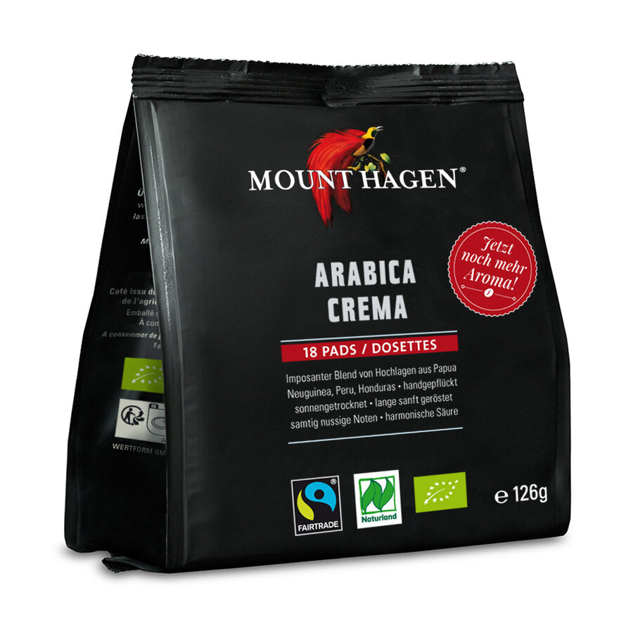 Kaffee Crema Pads 126 g