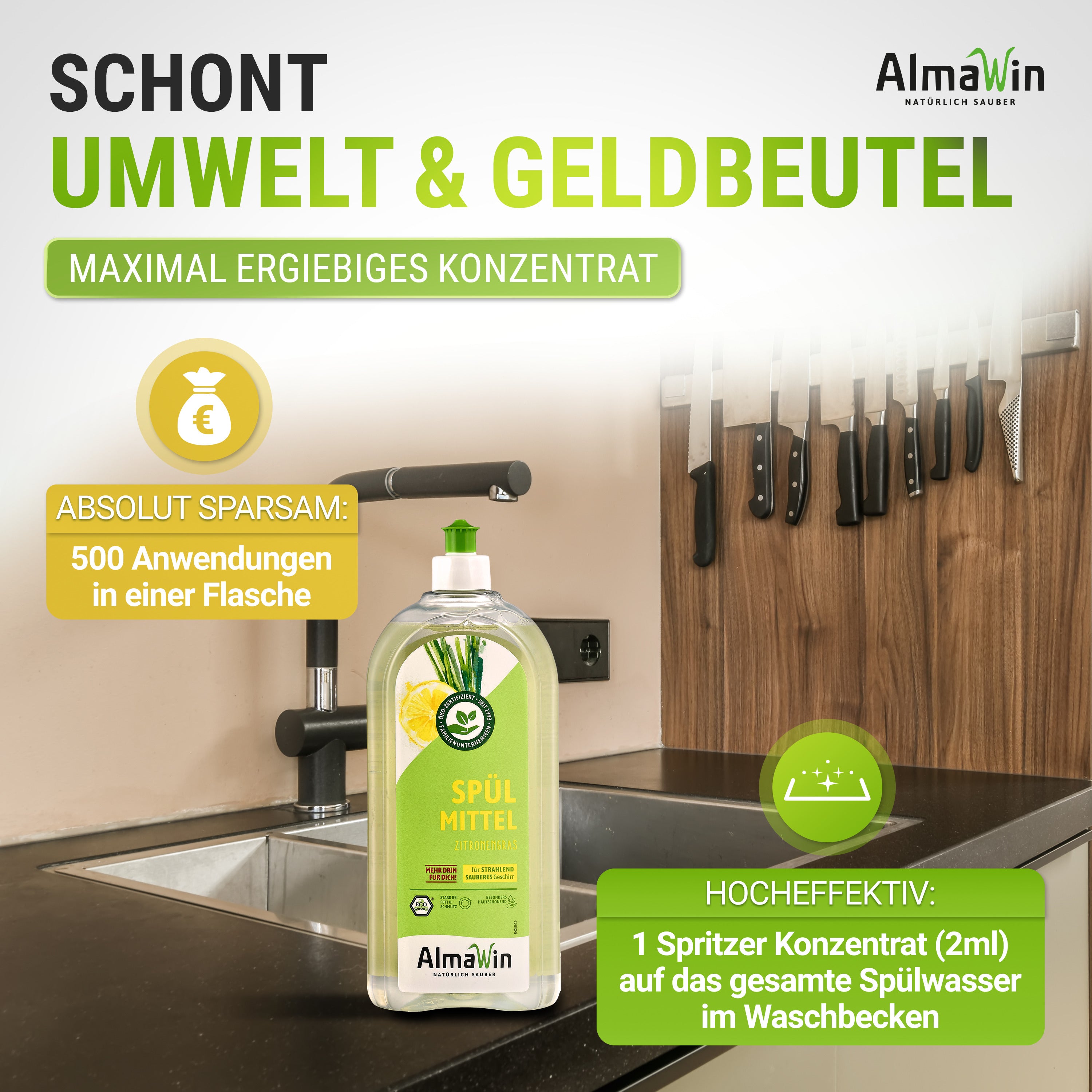 Spülmittel Zitronengras 1 l