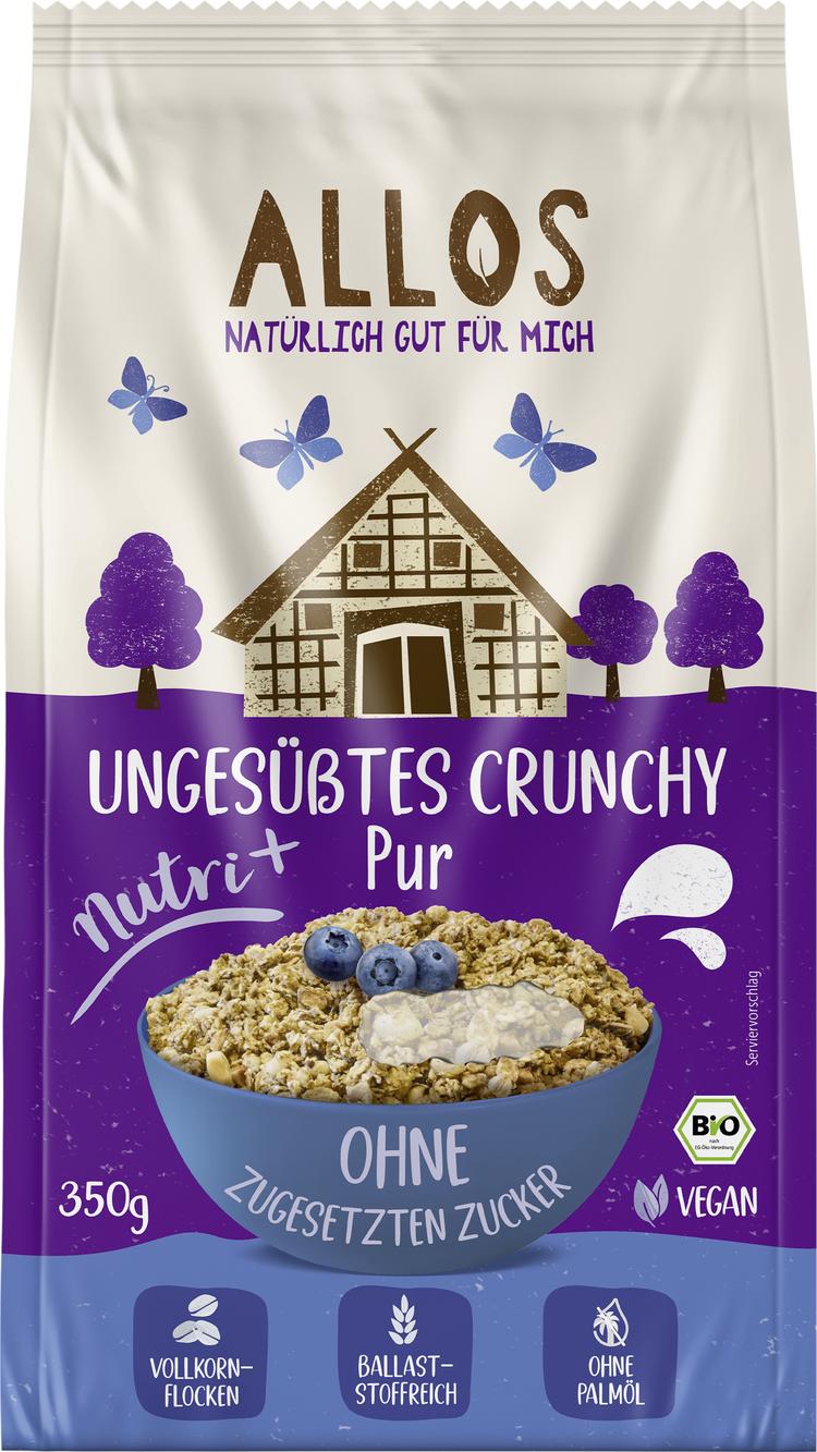 Nutri+ Ungesüßtes Crunchy Pur 350 g