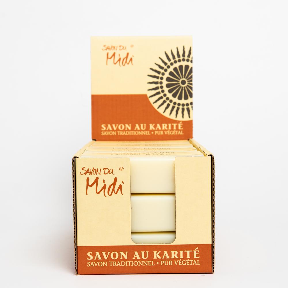 Seife mit Karité Butter Lait de Fleurs Blütenmilch 100 g