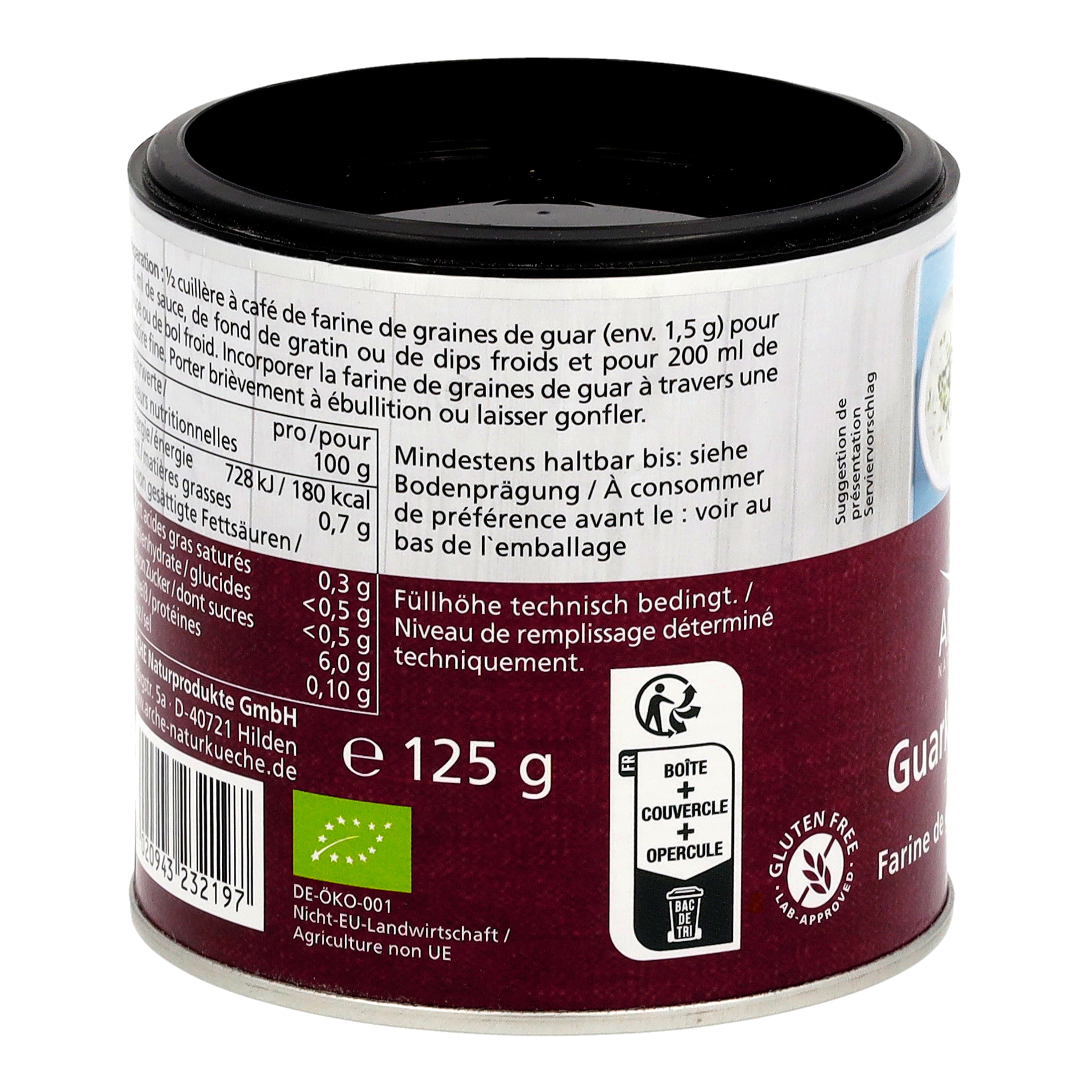 Guarkernmehl 125 g