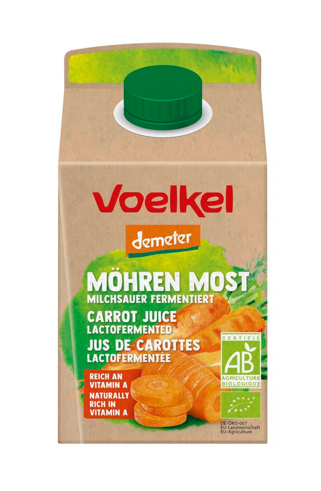 Möhrensaft milchsauer vergoren demeter Elopak 500 ml