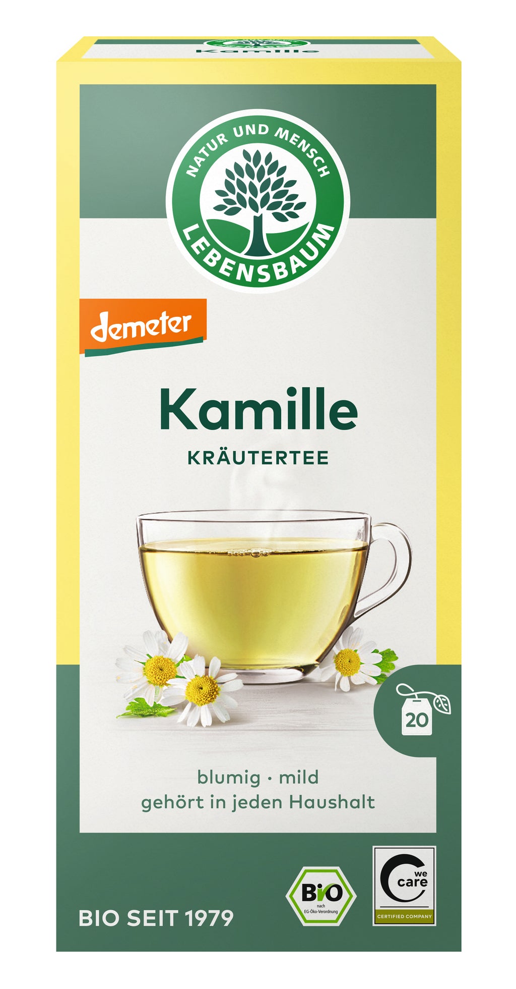 Kamille Kräutertee demeter 30 g
