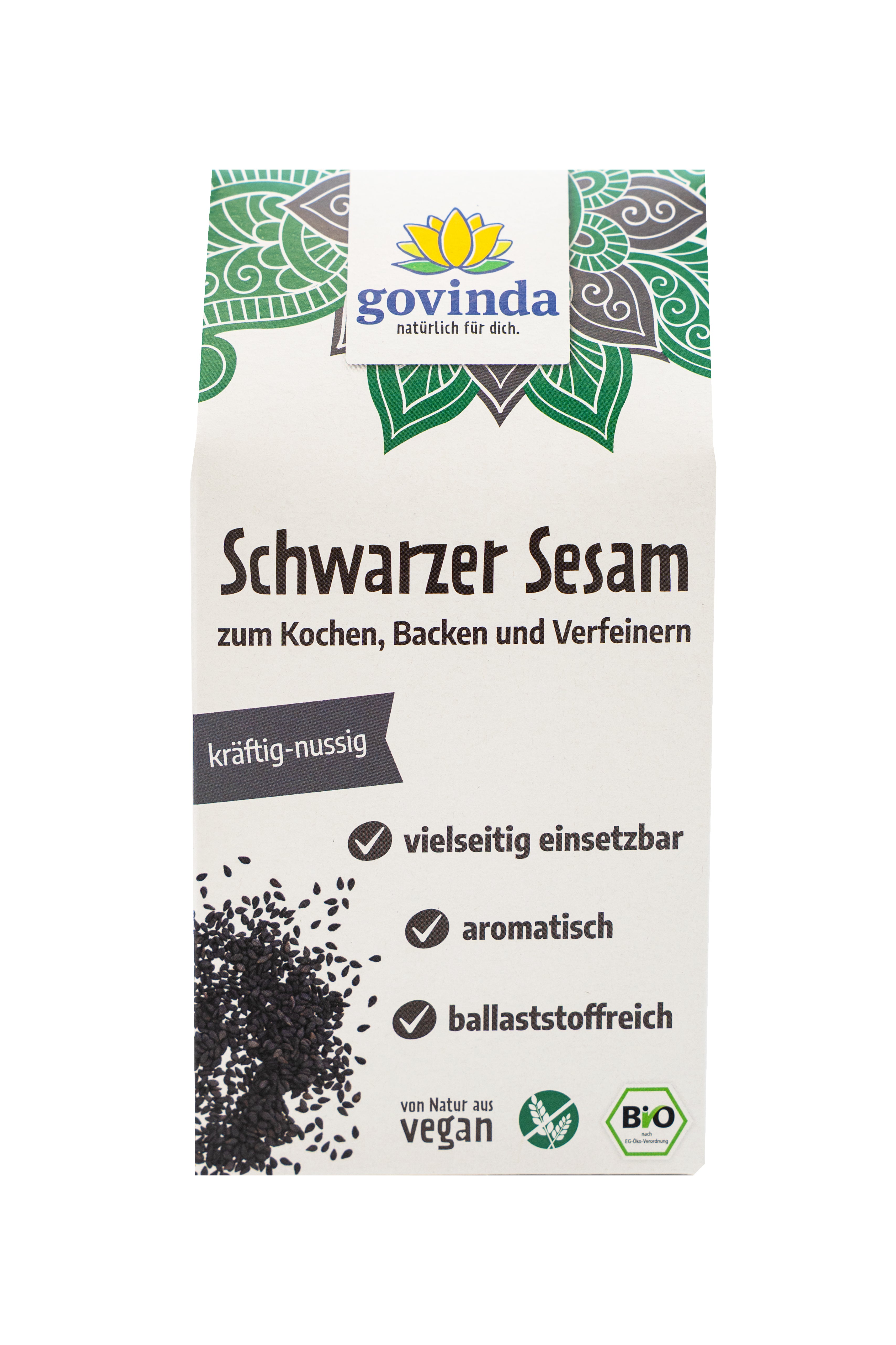 Schwarzer Sesam ganz 200 g
