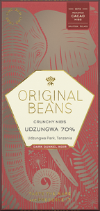 Udzungwa 70% Kakao + Nibs 70 g