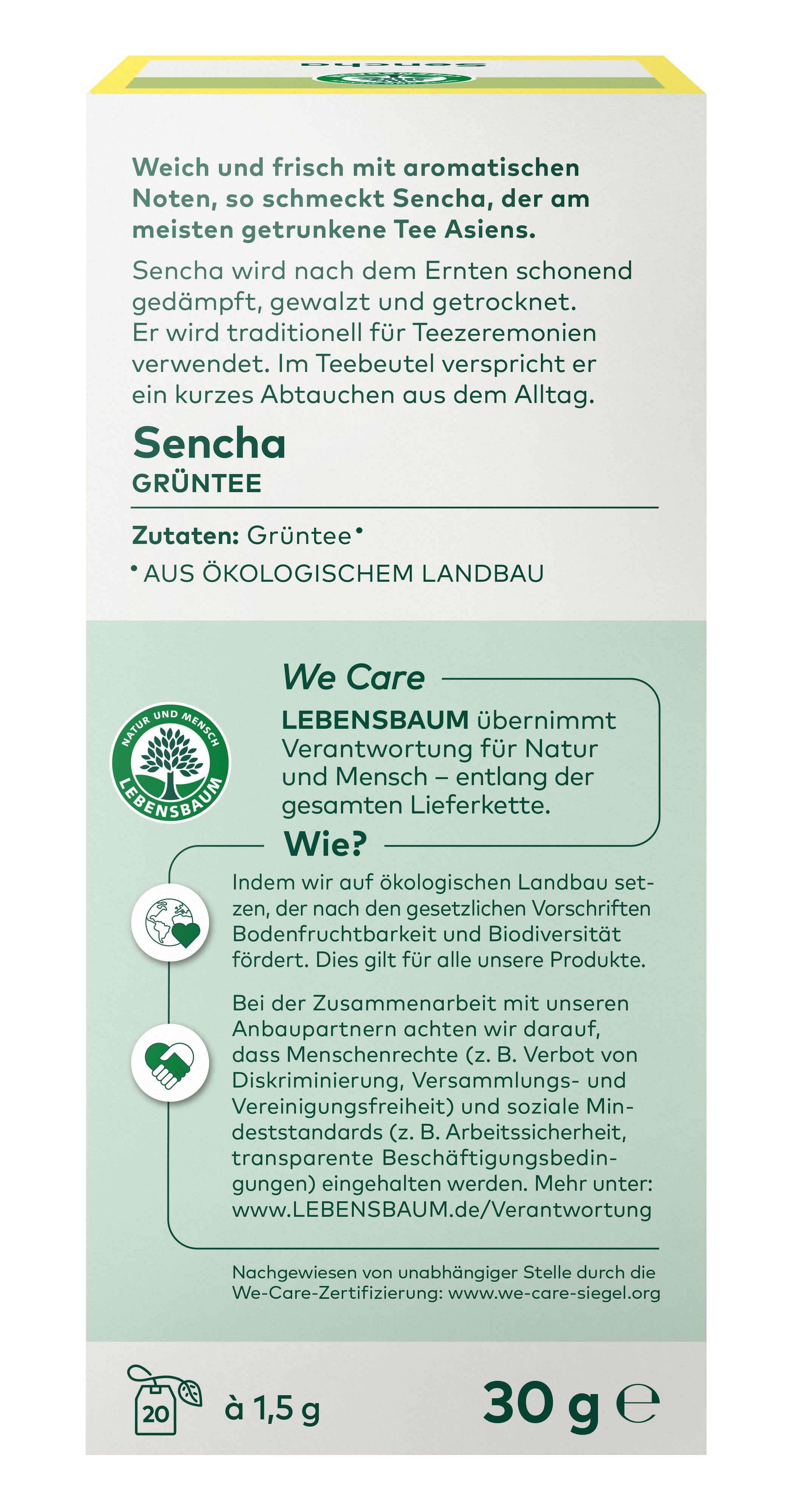 Sencha Grüntee 30 g