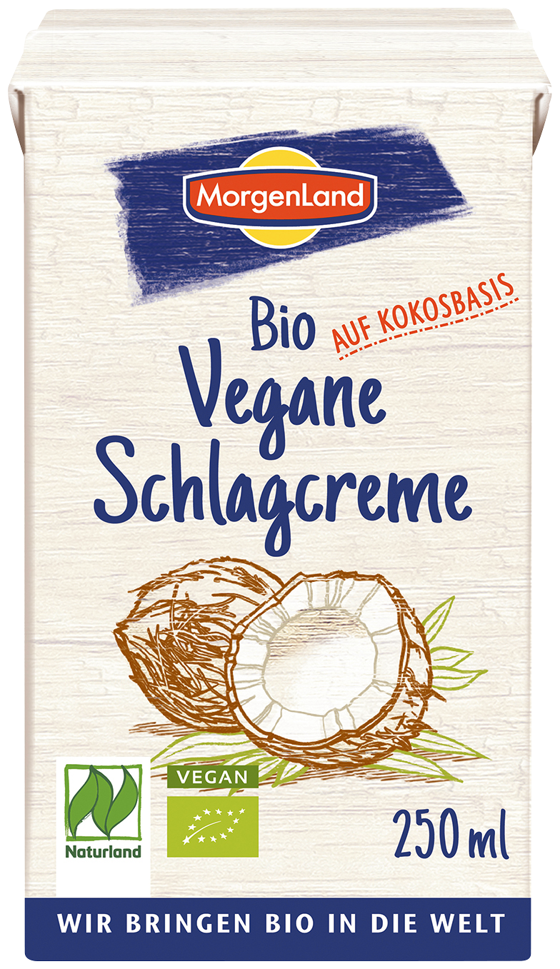 Vegane Schlagcreme im Tetrapack 250 ml