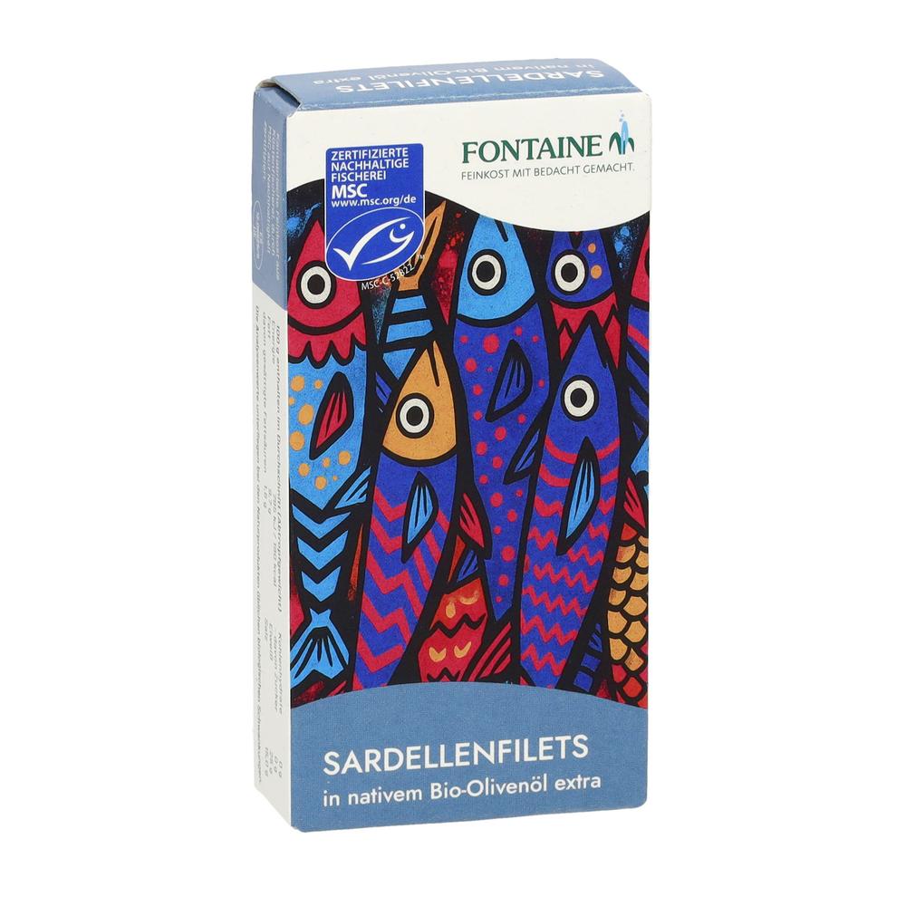 Sardellenfilets MSC in nativem Olivenöl 45 g