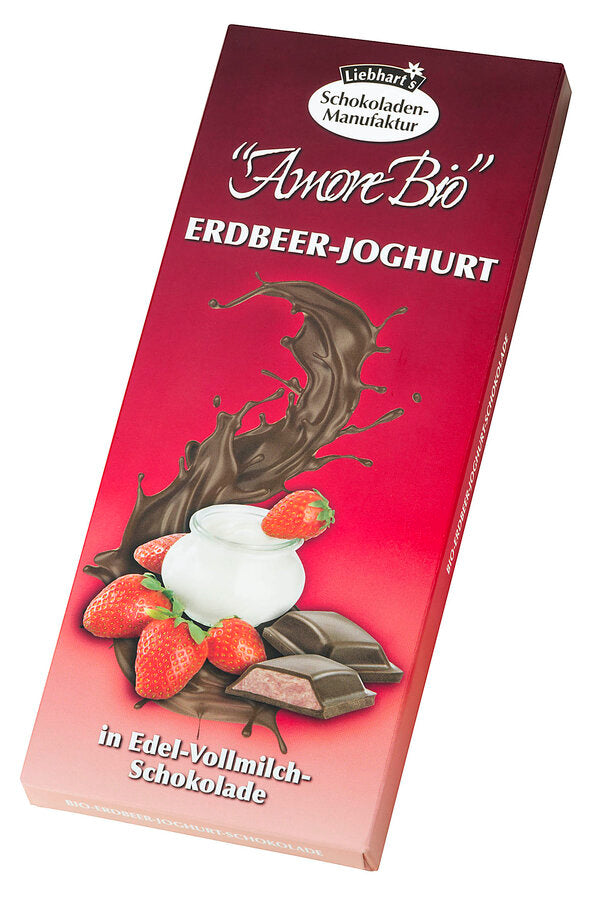 VM-Schokolade Erdbeer-Jogurt-Trüffel gefüllt 100 g