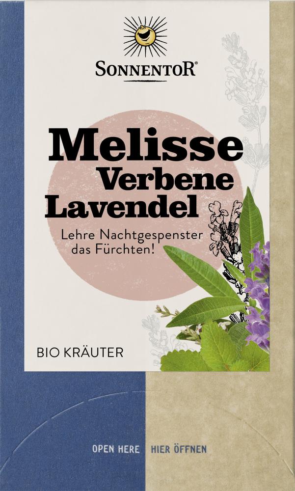 Melisse-Verbene-Lavendel Tee Doppelkammerbeutel 23,4 g