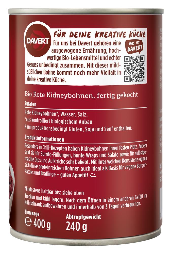 Kidneybohnen Konserve 400 g