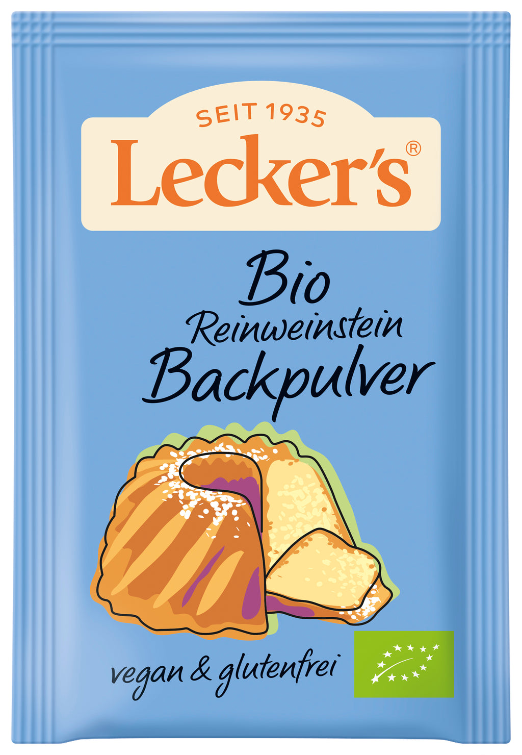 Backpulver mit Reinweinstein 4x21 g