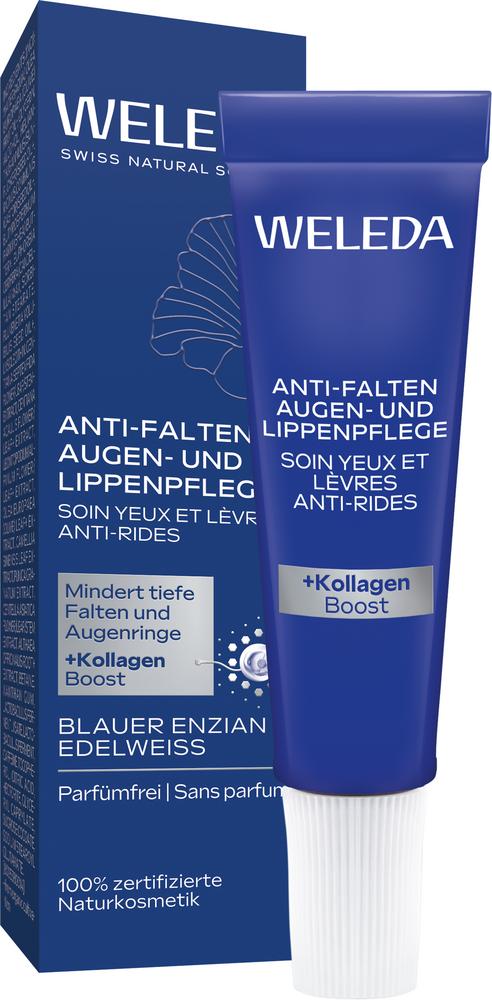 Anti-Falten Augen-&Lippenpflege Blauer Enzian&Edel 10 ml