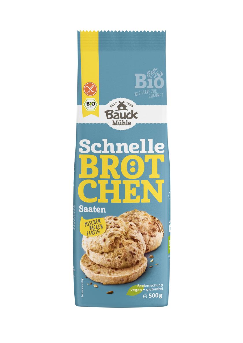 Backmischung Schnelle Brötchen Saaten glutenfrei 500 g