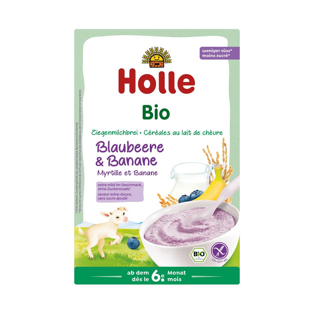 Milchbrei Blaubeere & Banane aus Ziegenmilch ab 6. 200 g
