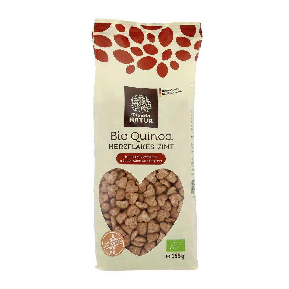 Quinoa Herzflakes Zimt 165 g
