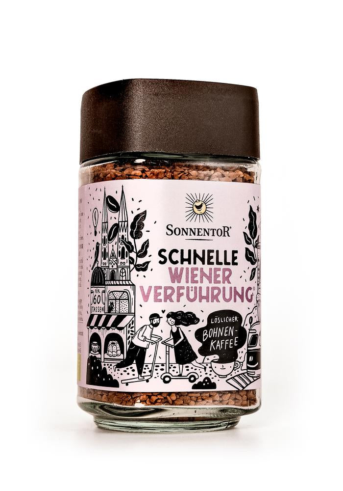 Schnelle Wiener Verführung Kaffee Instant im Glas 100 g