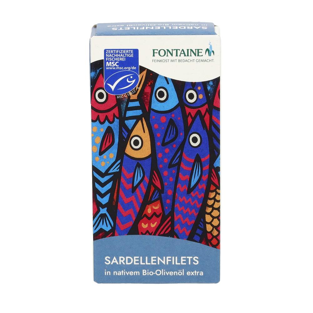 Sardellenfilets MSC in nativem Olivenöl 45 g