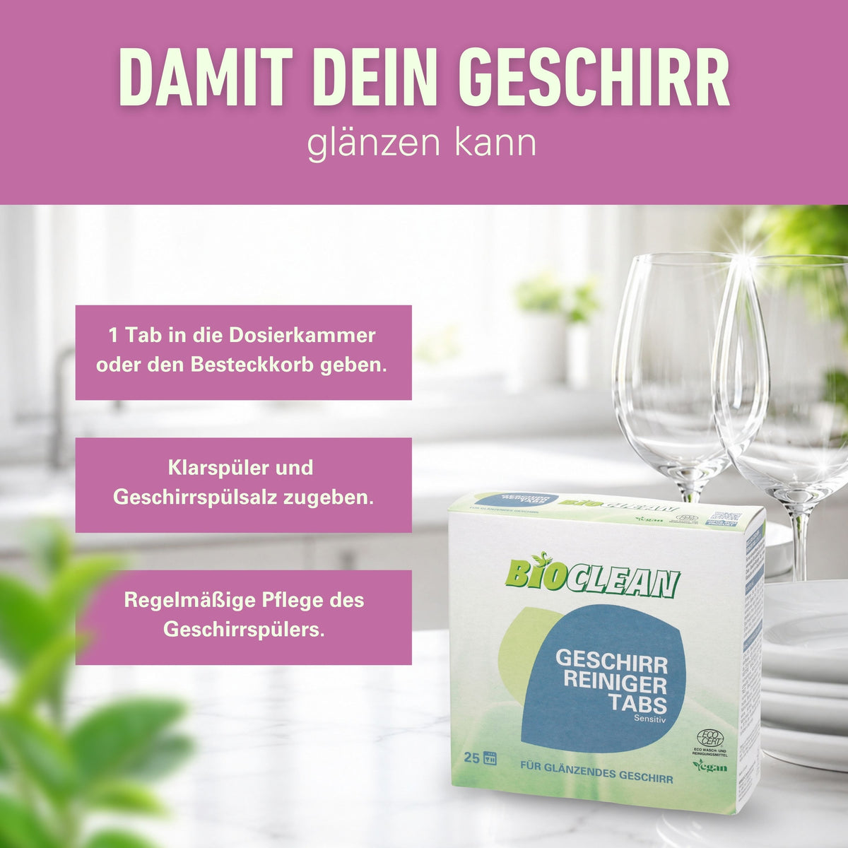 Geschirr-Reiniger Tabs 500 g