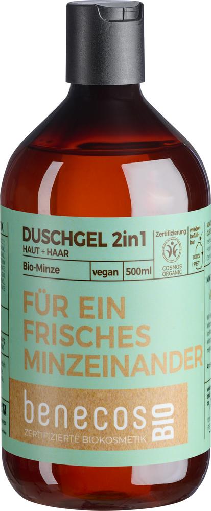 2in1 Duschgel Haut & Haar Minze  - Für ein frische 500 ml