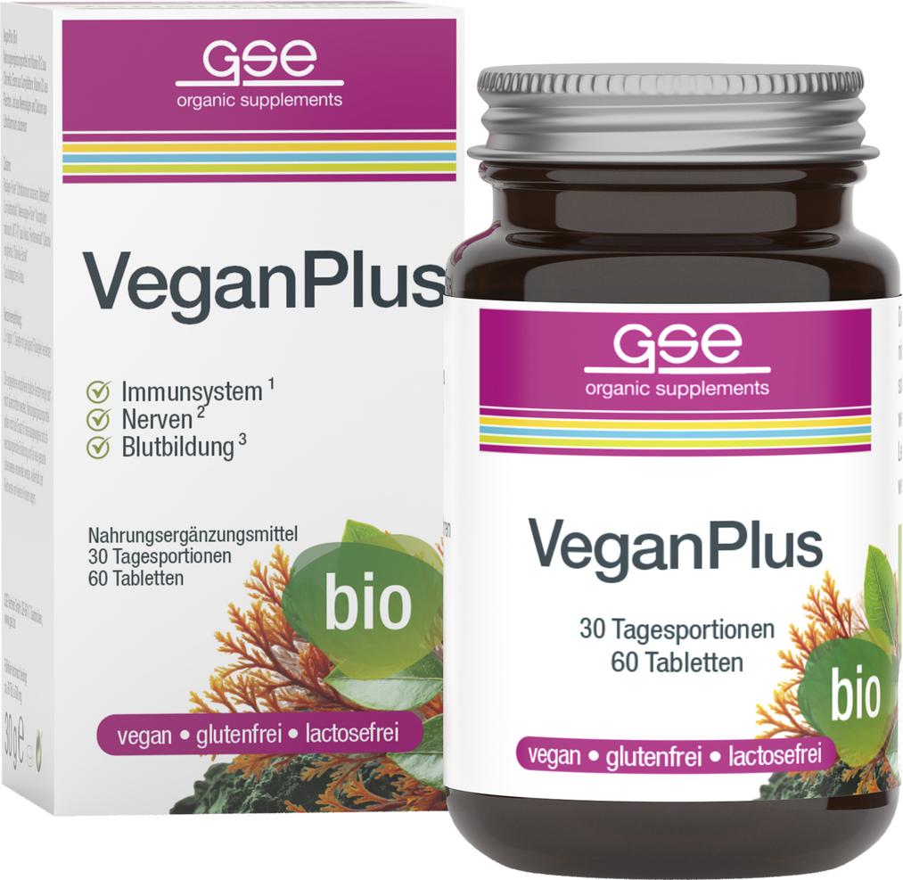 VeganPlus Tabletten ? 500 mg 60 Stk