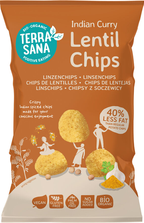 Linsenchips Indian Curry 75 g