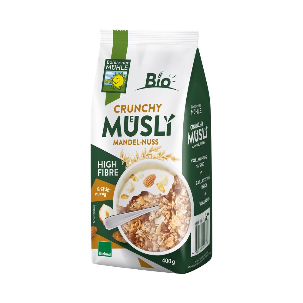 Mein Crunchy Mandel Nuss Müsli 400 g