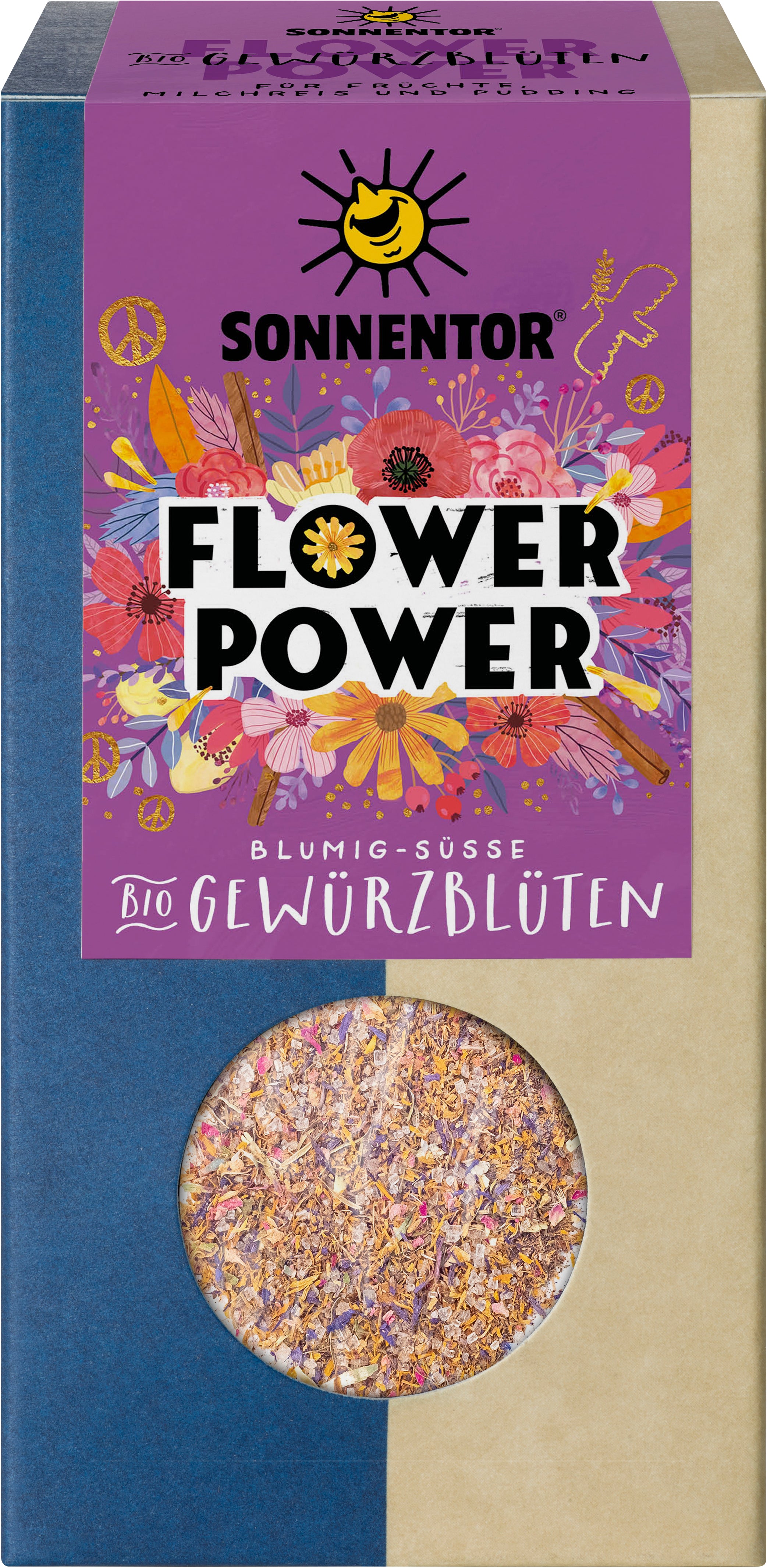 Flower Power Gewürz-Blüten  Tüte 35 g