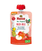 Pouchy Red Bee demeter Apfel, Erdbeere 100 g