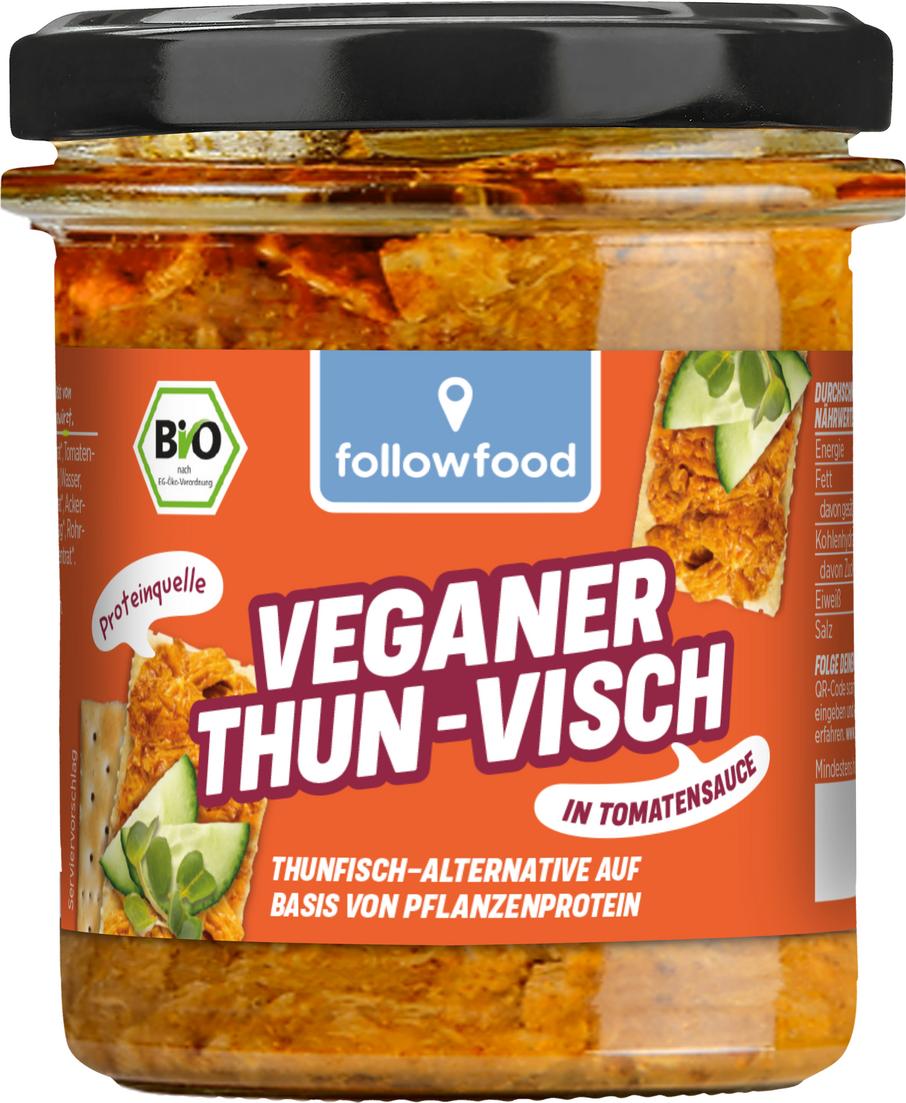 Veganer ThunVisch in Tomatensauce Thunfischalterna 180 g