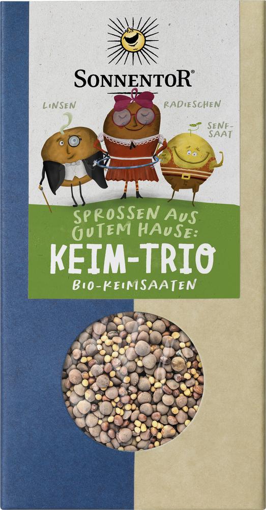 Keim Trio - Linsen  Radieschen  Senf 120 g