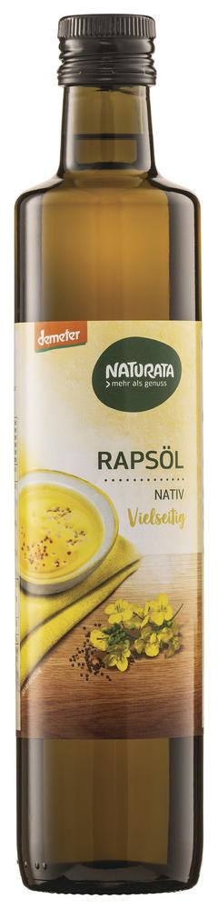 Rapsöl nativ   demeter 500 ml