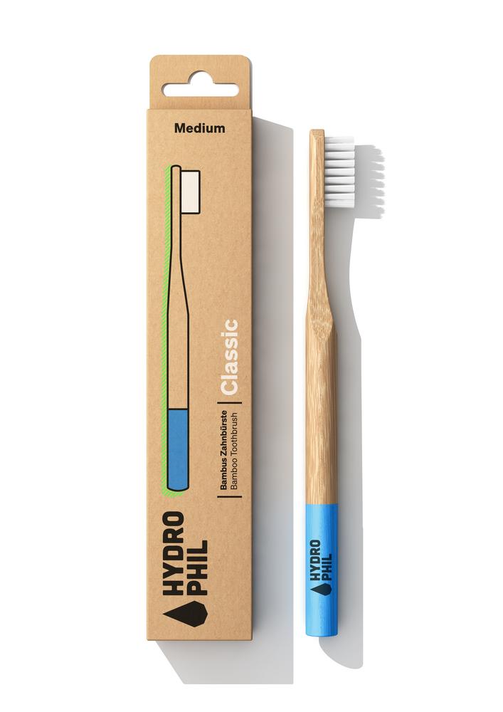 Zahnbürste Classic medium / natur&atlantic ocean 1 Stk