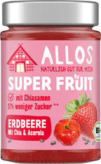 Super Fruit Erdbeere mit Chia&Acerola Aufstrich 200 g
