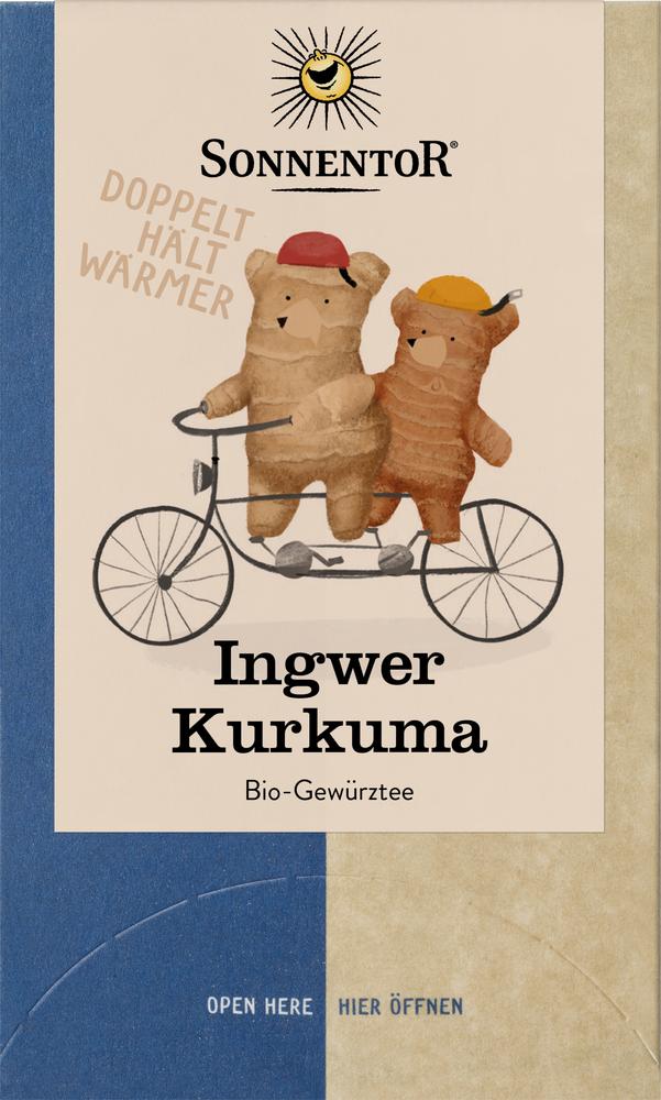 Ingwer Kurkuma Tee Doppelkammerbeutel 32,4 g