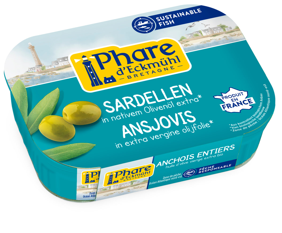 Sardellen in nativem Olivenöl 115 g