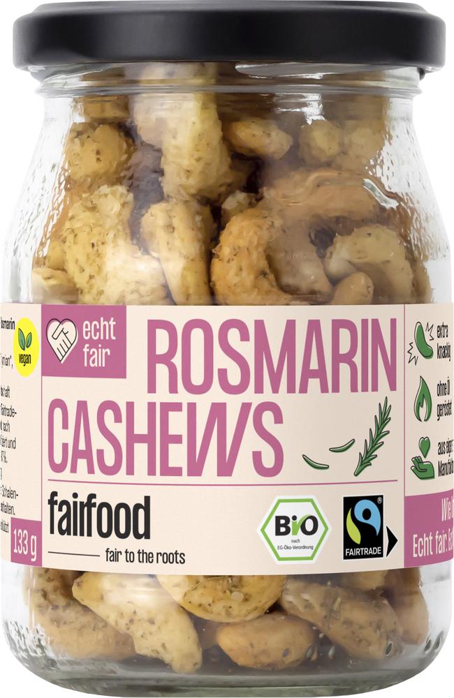 Cashewkerne Wilde Rosmarie Rosmarin & Thymian 133 g