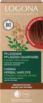 Pflegende Pflanzen-Haarfarbe Pulver 05 Mahagonirot 100 g