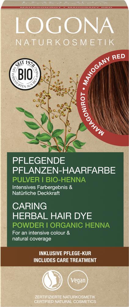 Pflegende Pflanzen-Haarfarbe Pulver 05 Mahagonirot 100 g