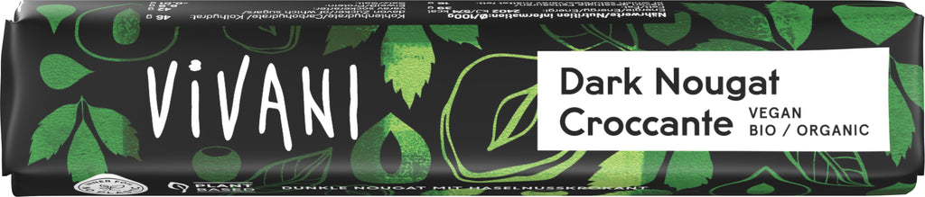 Dark Nougat Croccante Riegel 35 g