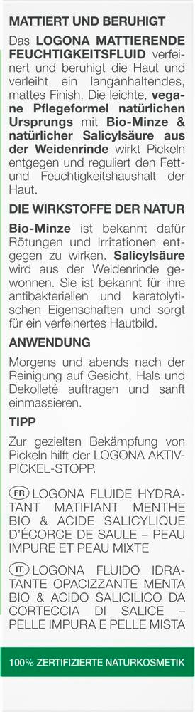 Purify Mattierendes Feuchtigkeitsfluid 30 ml