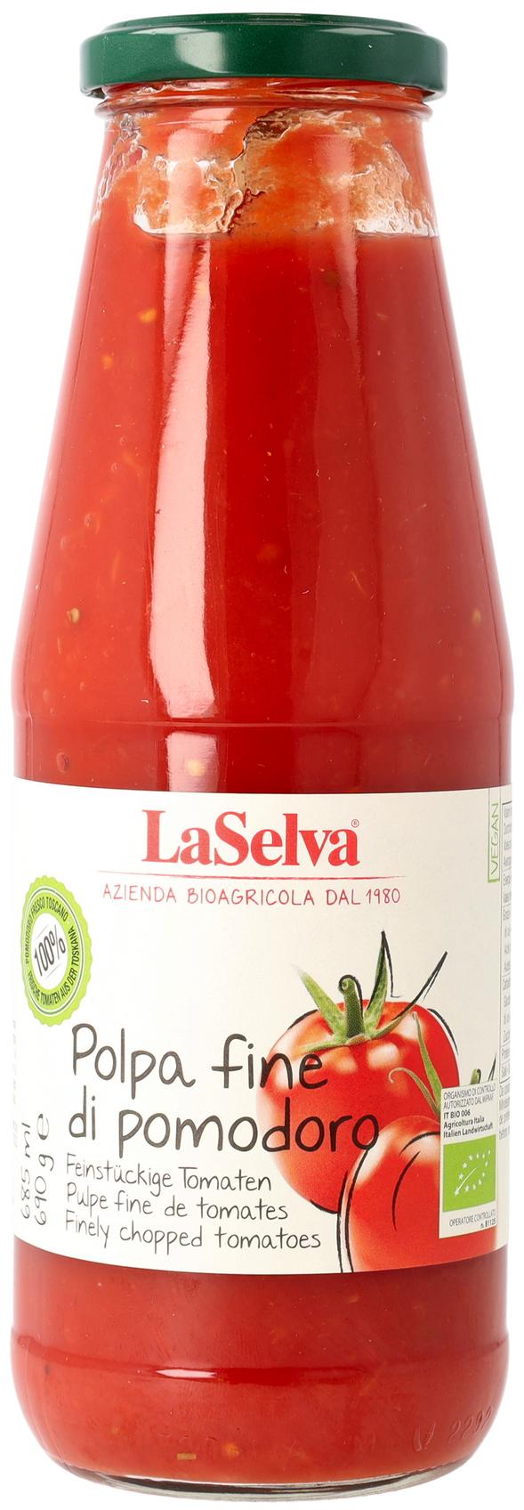 Polpa fine di pomodoro - feinstückige Tomaten 690 g