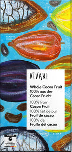 Whole Cocoa Fruit Schokolade 100% aus der Cacaofru 80 g