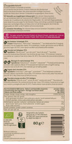 Brasilien Feinbitter Schokolade demeter 70% Kakao 80 g