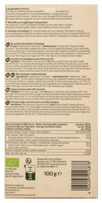 Costa Rica Dunkle Edelvollmilch Schokol. 50% Kakao 100 g
